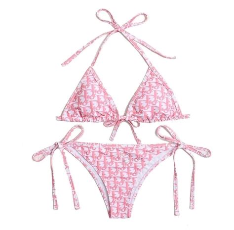 dior bikini rosa|christian dior bathing suits.